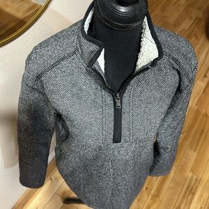 Orvis 1/4 zip ultra warm pull over jacket size medium coat jacket